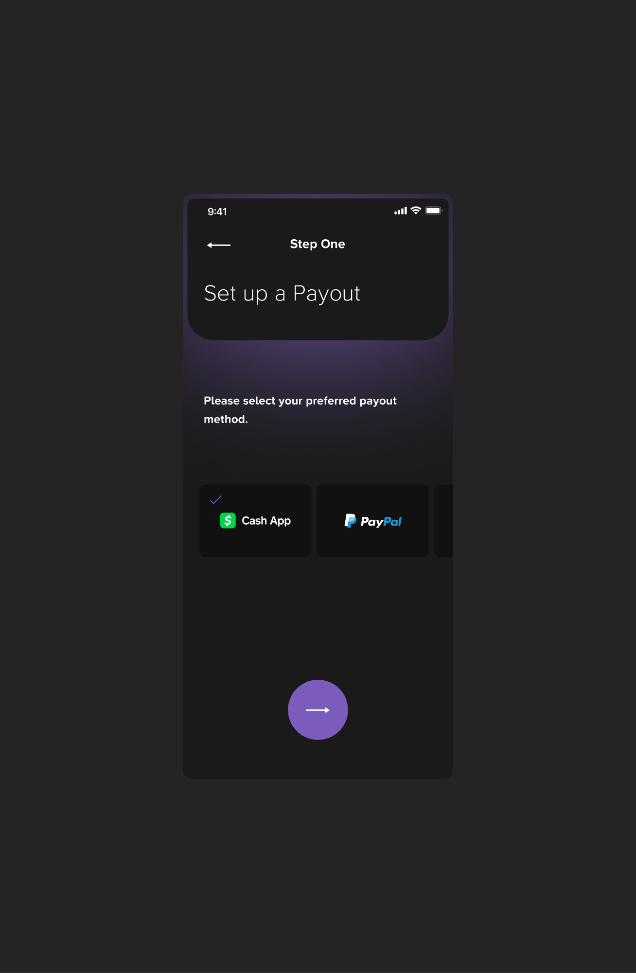 Clouty interface detail