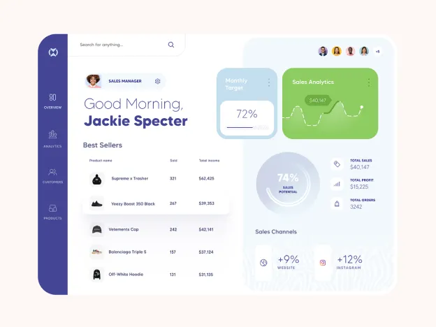 Project interface design