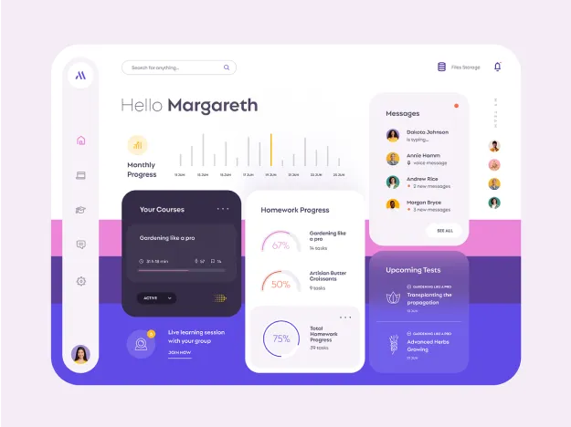 Project interface design