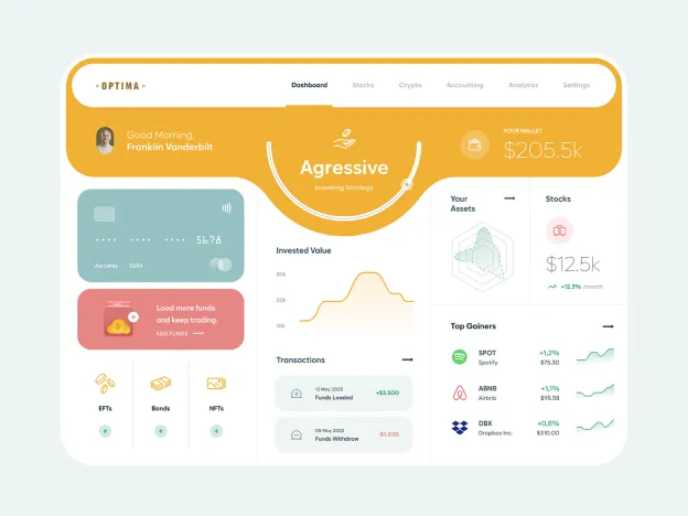 Project interface design