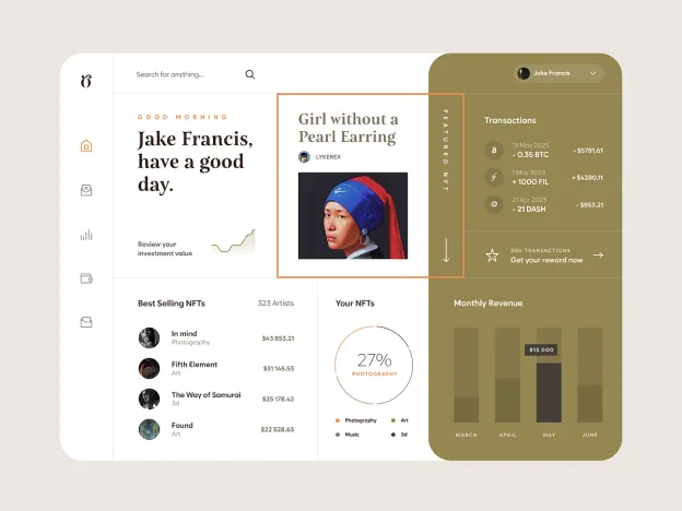 Project interface design
