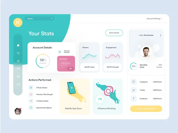 Project interface design