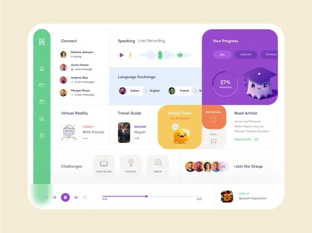 Project interface design