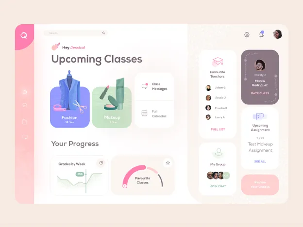 Project interface design