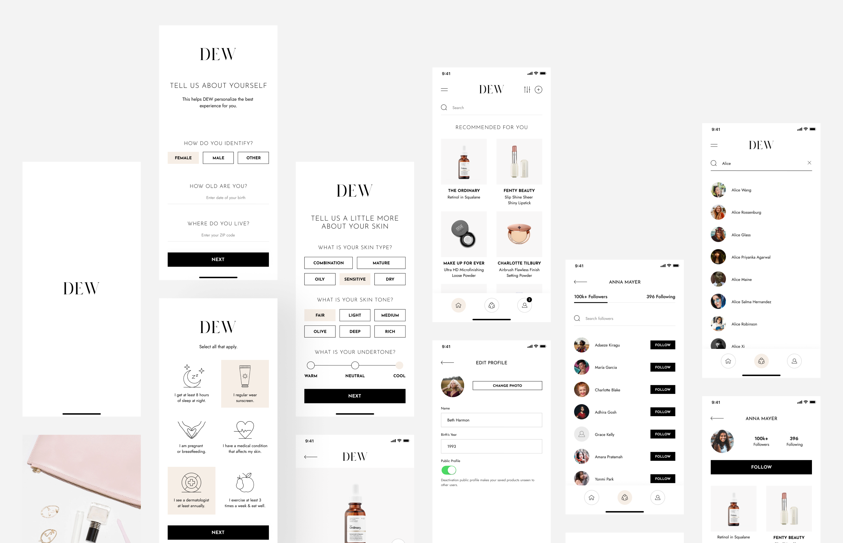Application interface screenshot