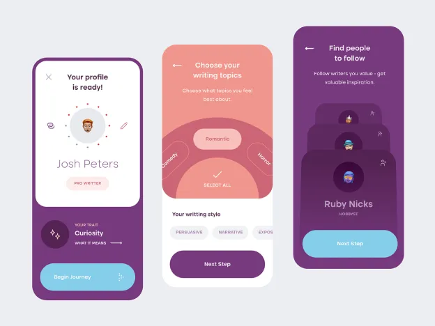 Project portfolio screenshot