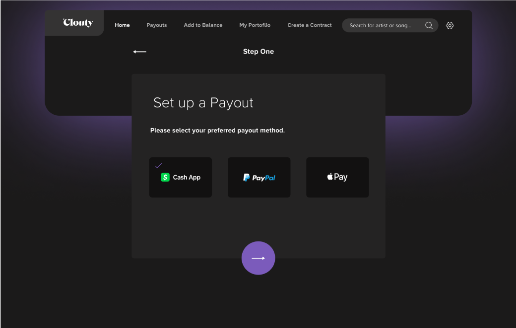 Clouty market dashboard screenshot